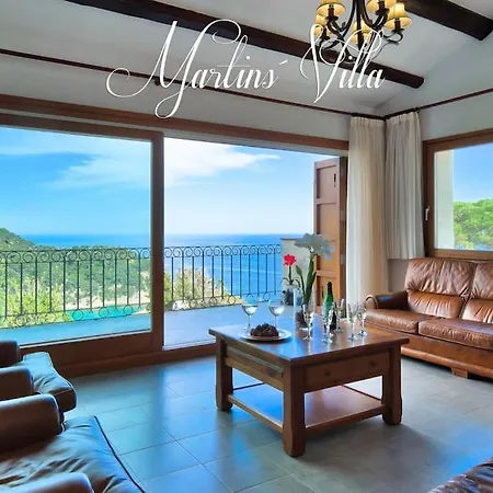 Villa Martin 's Villa. House On The With Pool Lloret de Mar