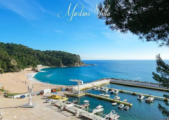 Villa Martin 's Villa. House On The With Pool Lloret de Mar